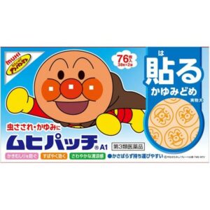 麵包超人蚊蟲叮咬止癢貼片(76片)