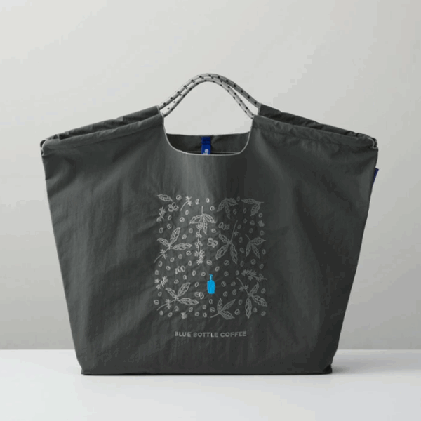 BLUE BOTTLE x BALL&CHAIN 刺繡大號環保袋(2款)
