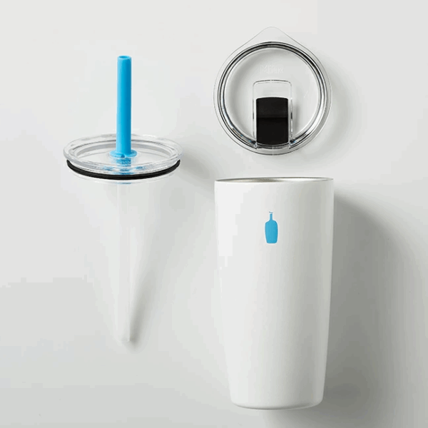 BLUE BOTTLE 保溫保冷杯473ml(附兩款杯蓋)