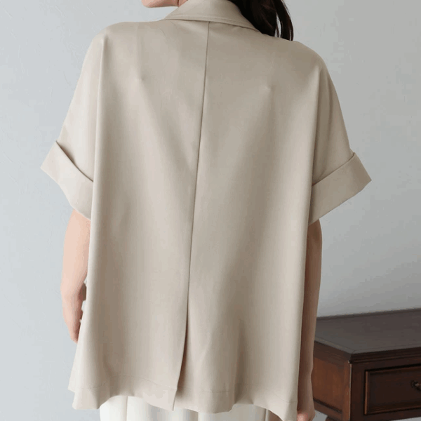 2025新品⍣BLUE EAST短袖襯衫外套
