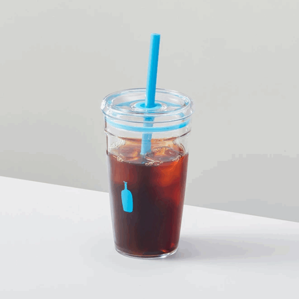 BLUE BOTTLE 透明冷飲杯(2款)