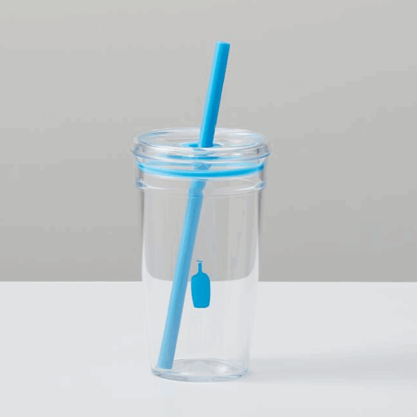 BLUE BOTTLE 透明冷飲杯(2款)