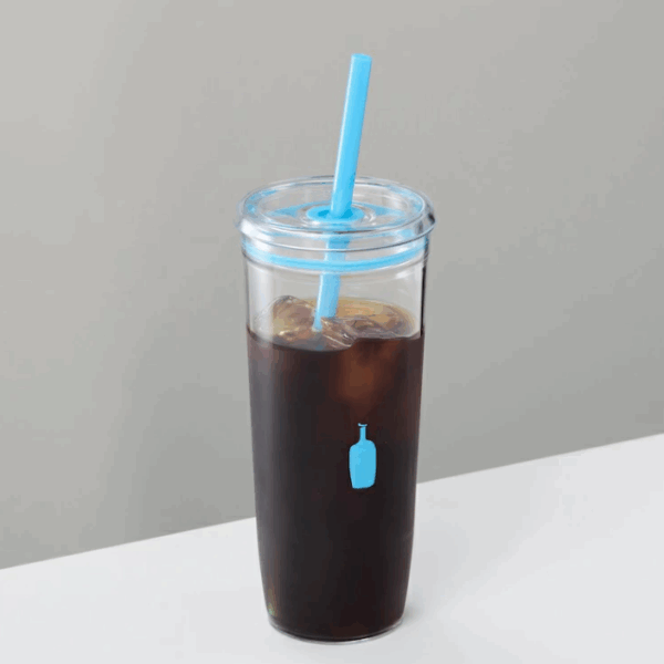 BLUE BOTTLE 透明冷飲杯(2款)