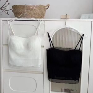 正韓外薄紗bra top(2色)