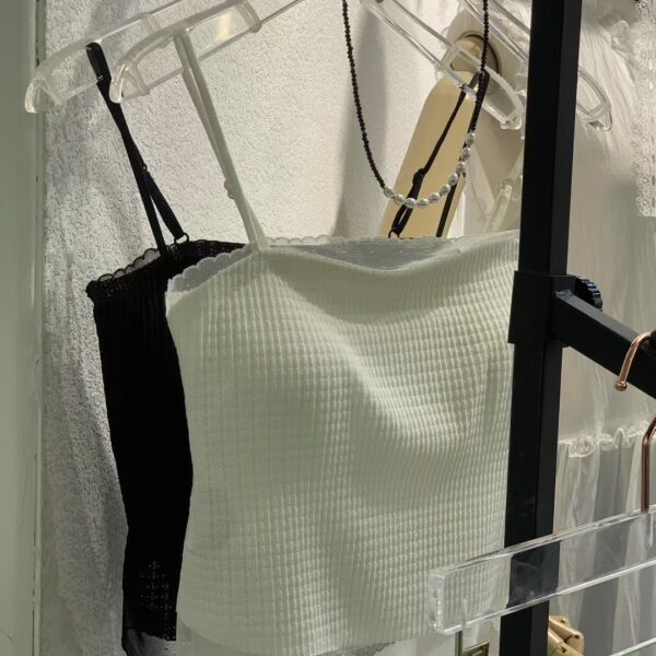 正韓外薄紗bra top(2色)