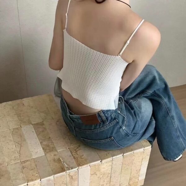 正韓外薄紗bra top(2色)