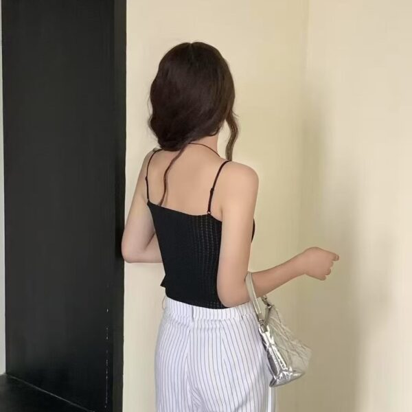 正韓外薄紗bra top(2色)