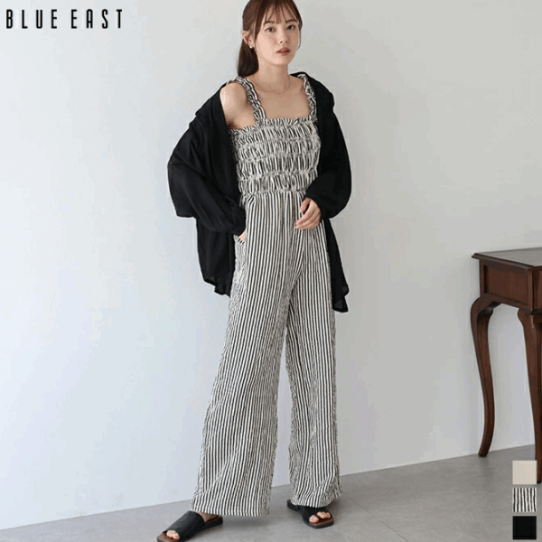 連身褲條紋 2025新品⍣BLUE EAST連身褲(3色)