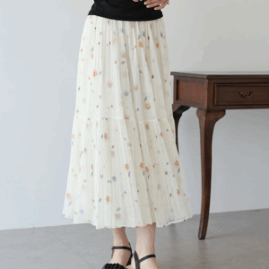 2025新品⍣BLUE EAST小碎花百褶裙(2色)