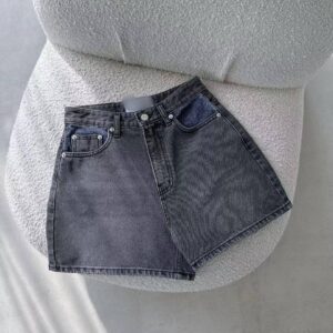 高質感刷色灰色牛仔褲(S/M)